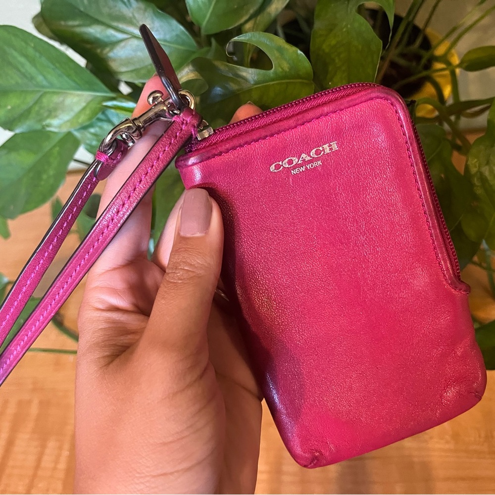 Coach wallet wristlet
